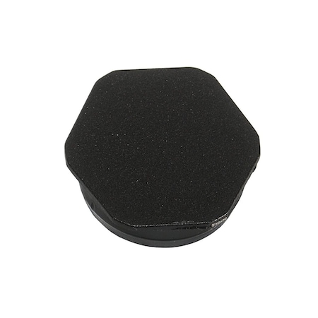 Visipak CLOSURE-HEX PLUG-3/16"-HDPE-BLACK, 5000PK 109392